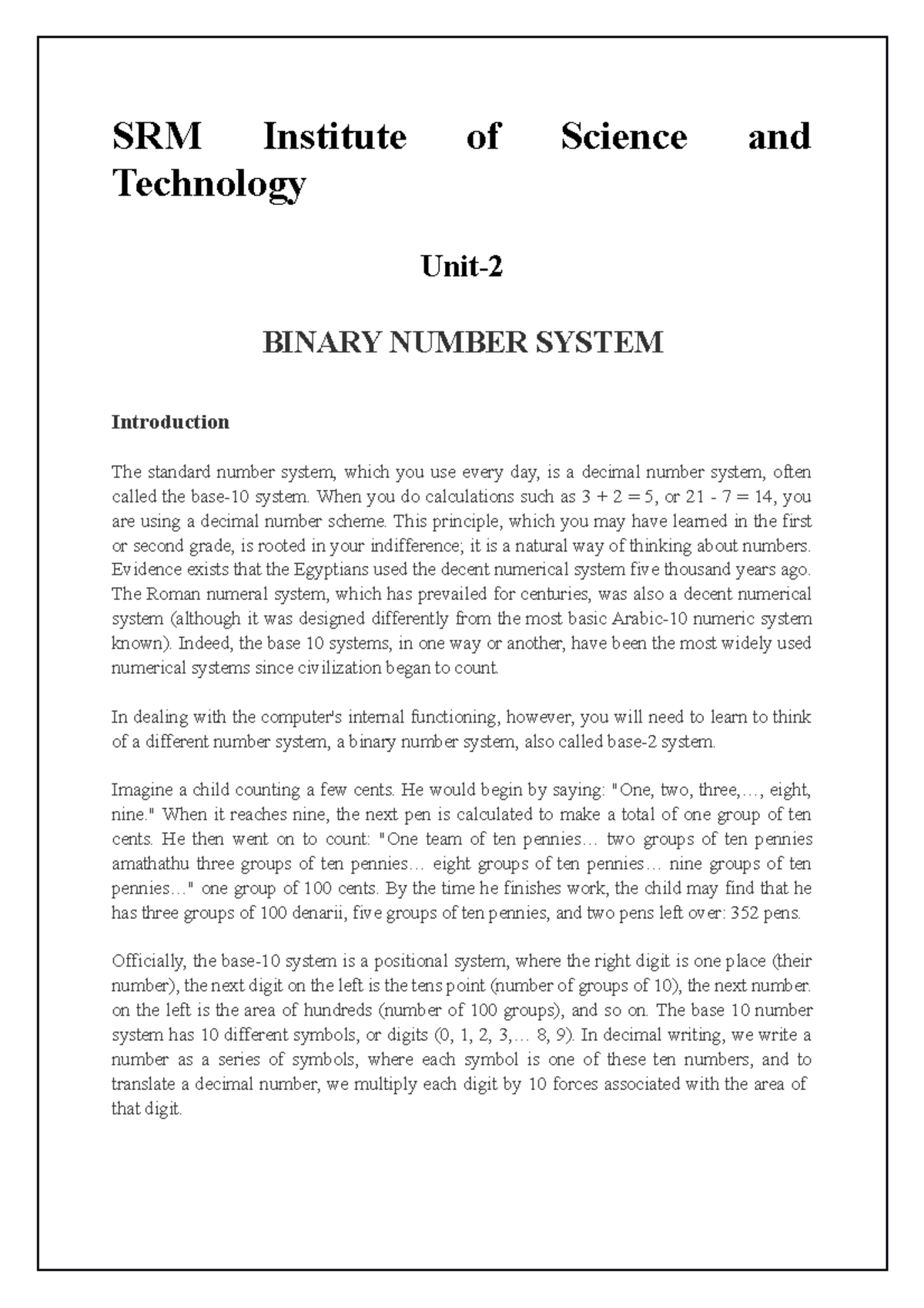 Why Do Computer Use Binary Number System