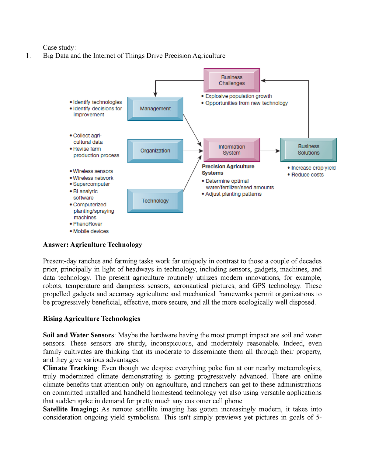 big data for dummies case study answers