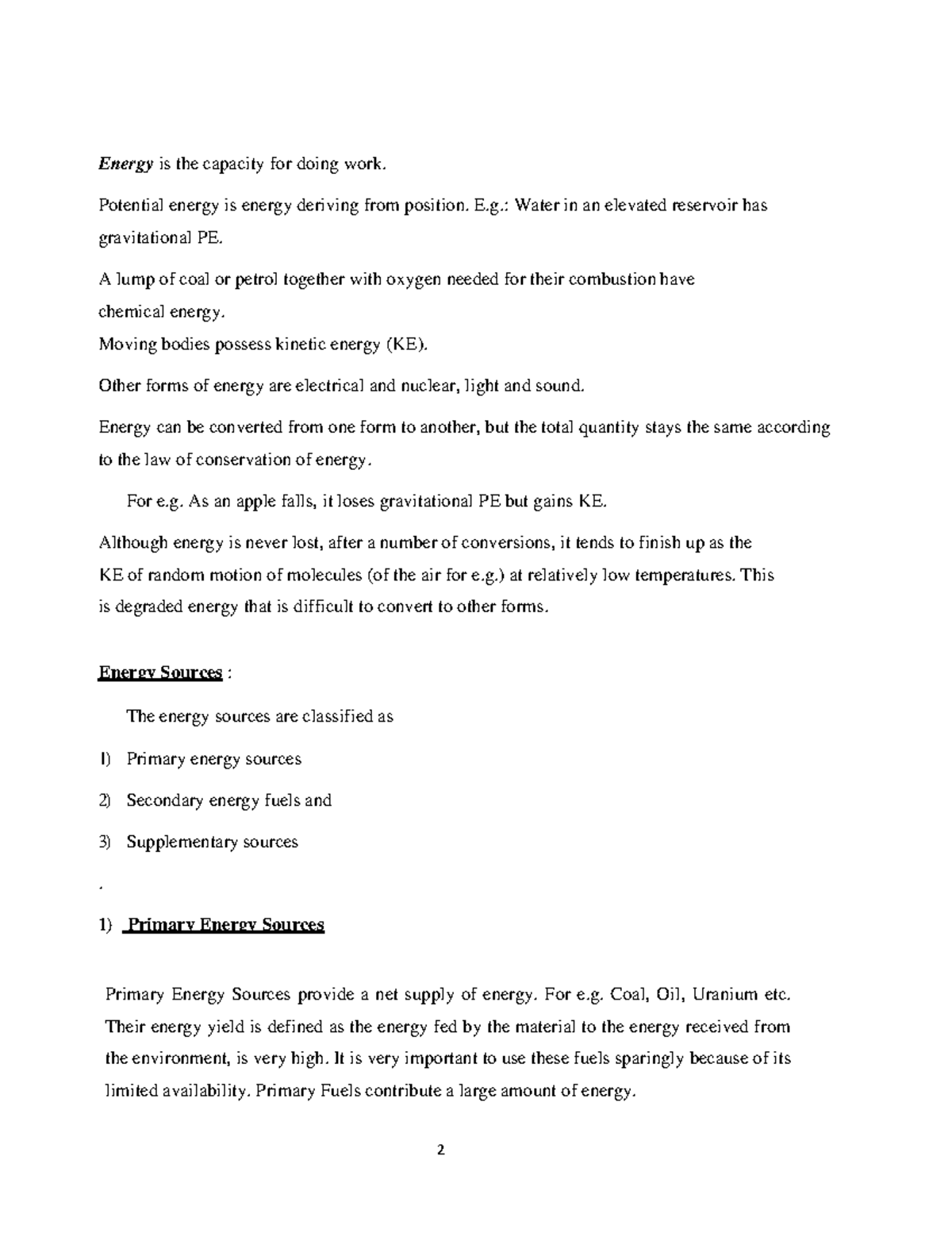 conventional-and-non-conventional-energy-sources-introduction-notes