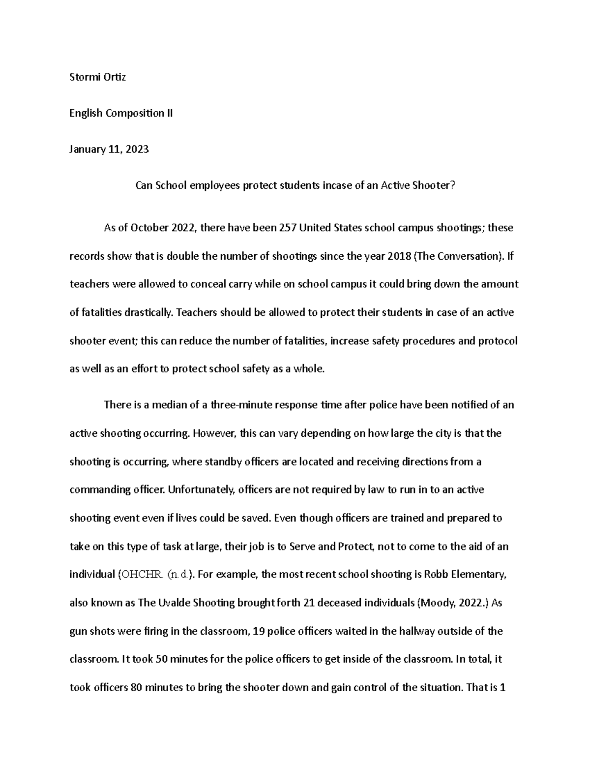 english regents argumentative essay sample