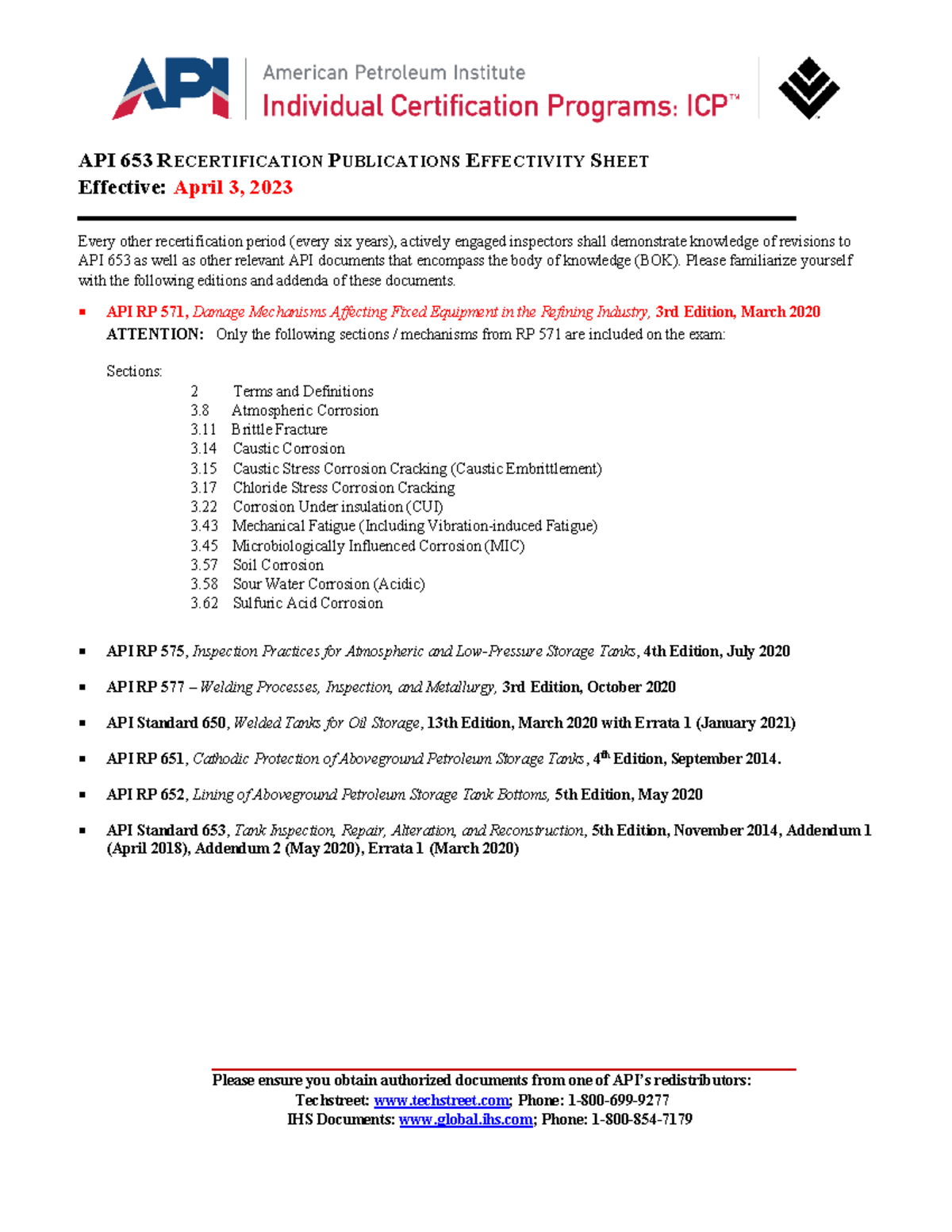 653 Recert 2023 Publication Effectivity Sheet For API 653 API 653   Thumb 1200 1553 