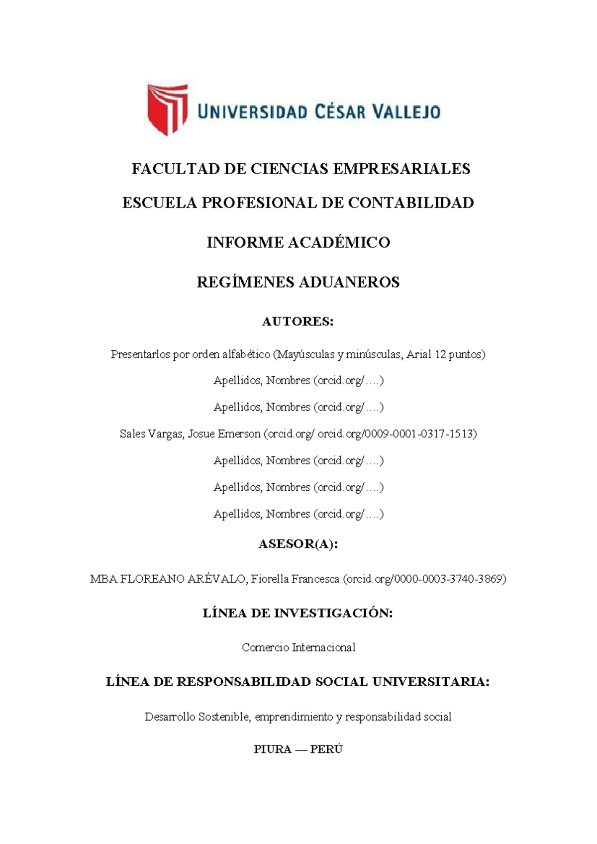 Modelo De Informes Esta Es Una Guia Que Te Puede Ayudar A Como Hacer Un Informe Facultad De