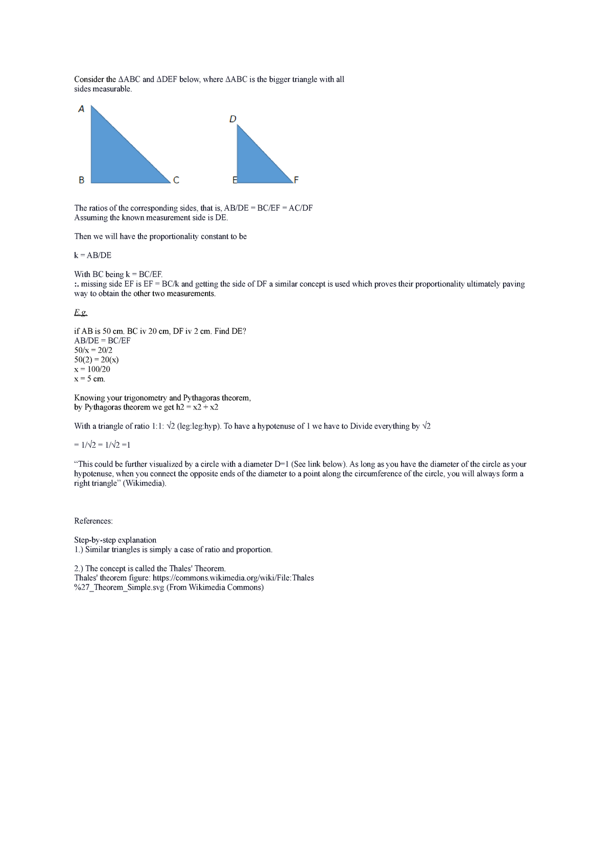 File:Thales theorem 1.svg - Wikimedia Commons