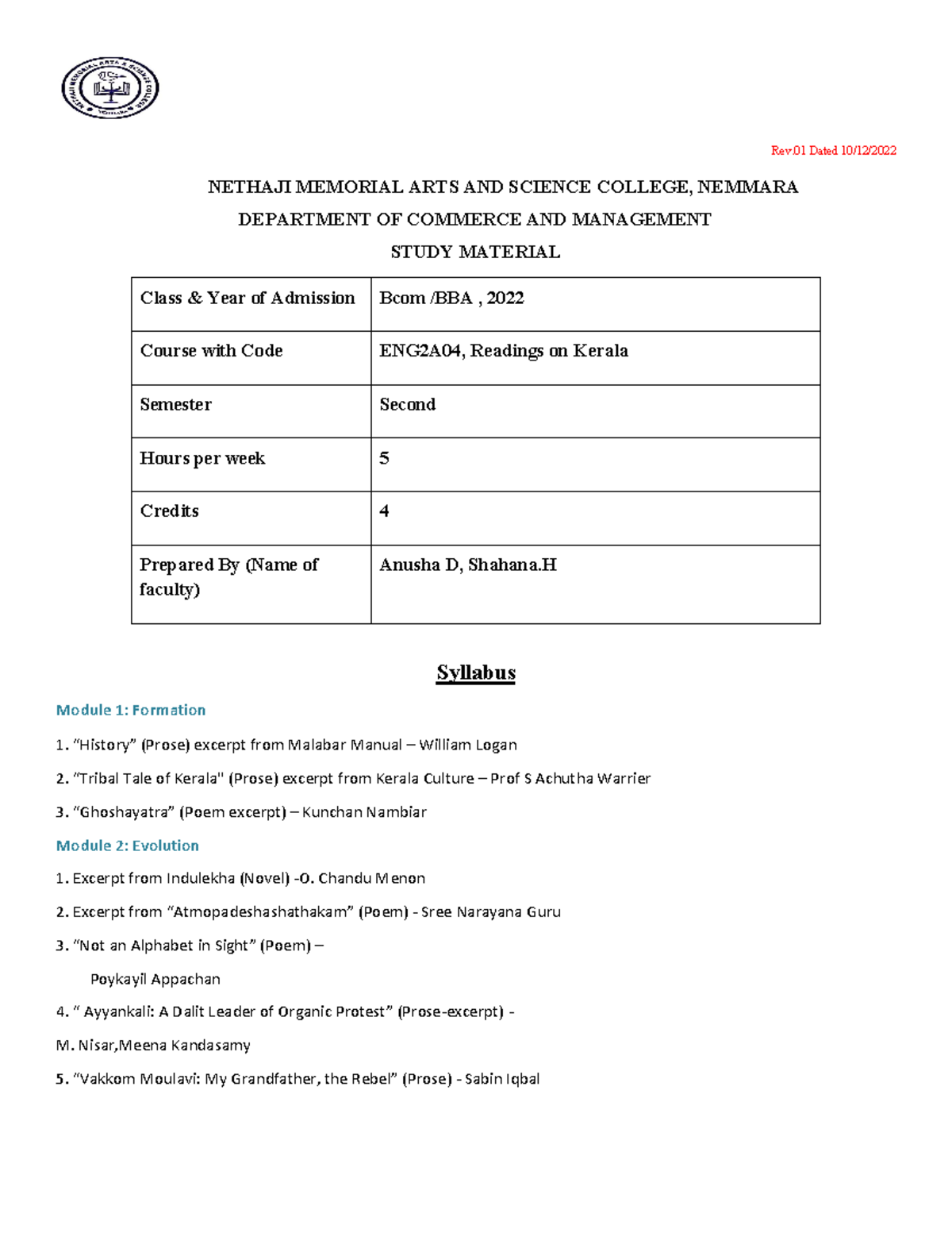 ENG2A04 Study material - Ba English - Studocu