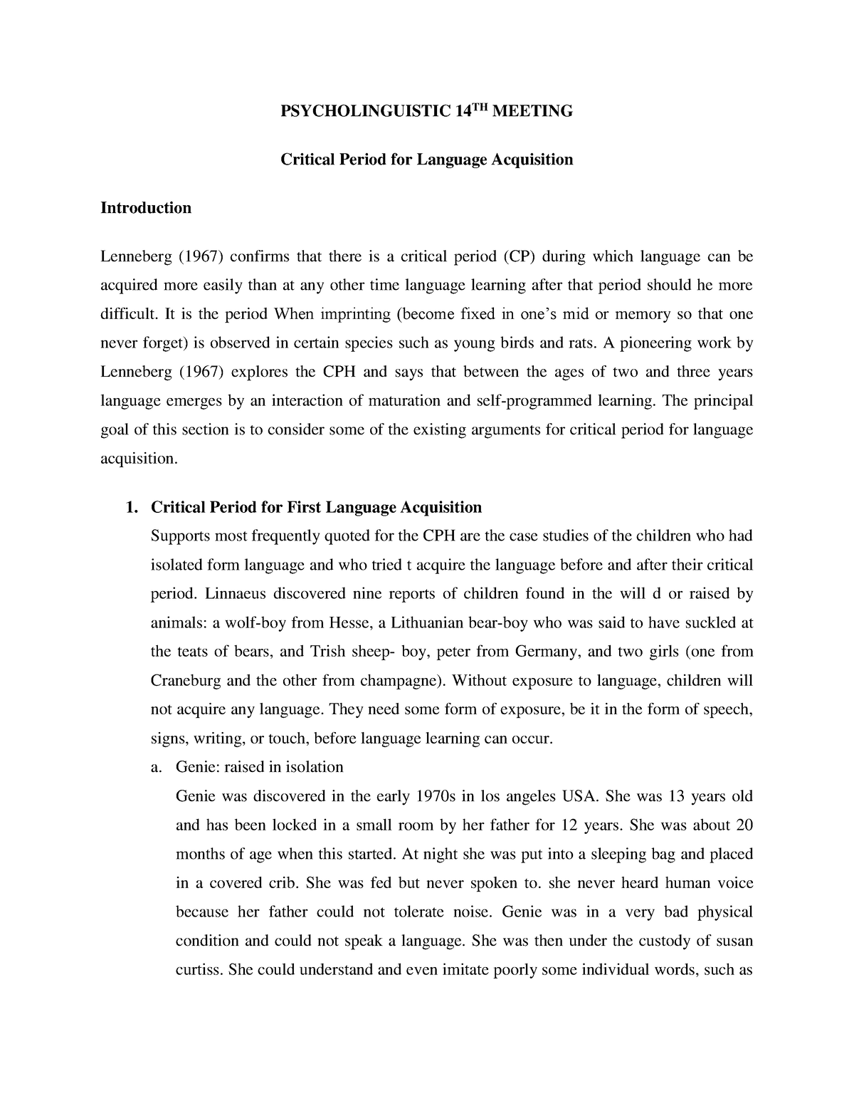 psycholinguistics-essay-critical-period-for-language-acquisition