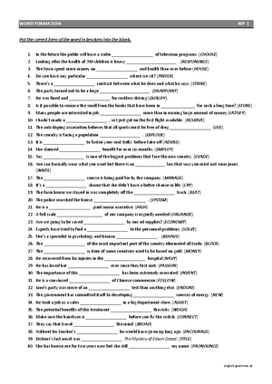 Czasowniki frazalne 2 - Explanations This unit (and Grammar 23 and 25 ...