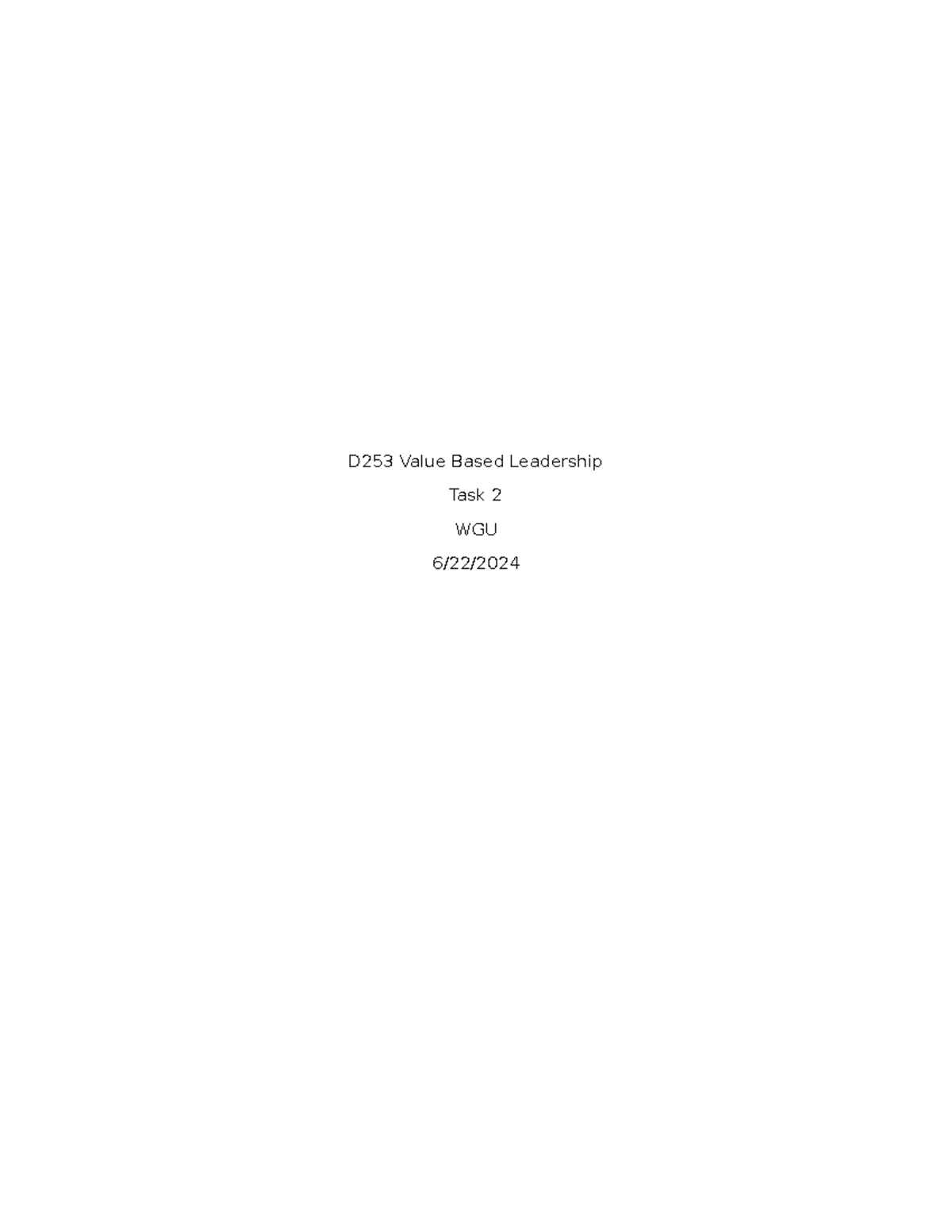 D253 Wgu Task 2 - rg3j0a0