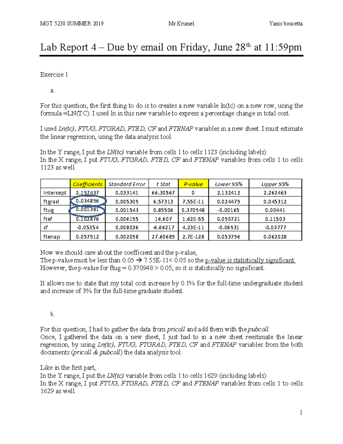 Lab Report 4 - For this question, the first thing to do is to creates a ...