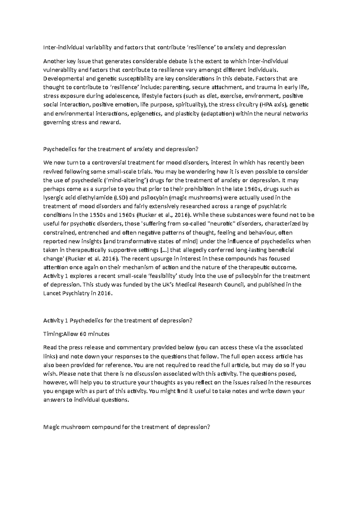 Exploring the relationship between anxiety and depression part 3 ...