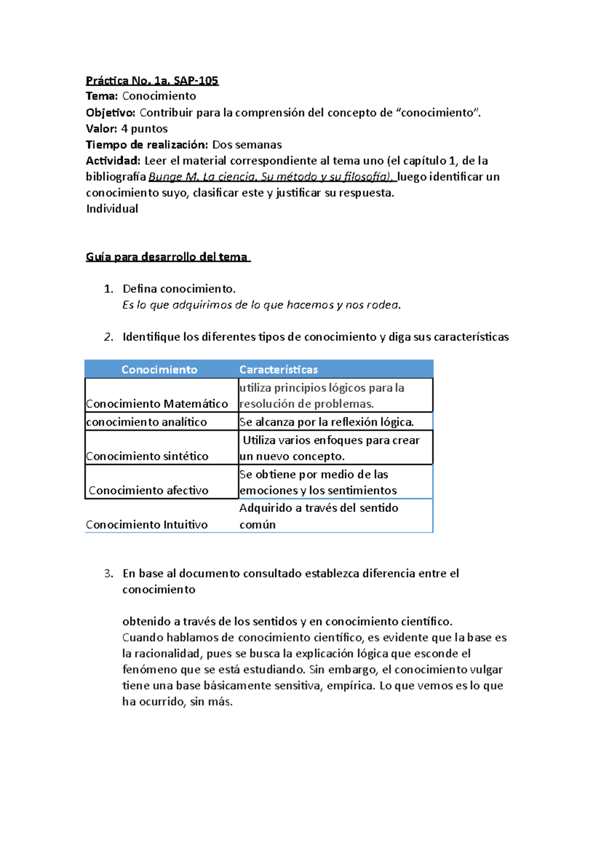 Practica No A J Sap Pr Ctica No A Sap Tema Conocimiento