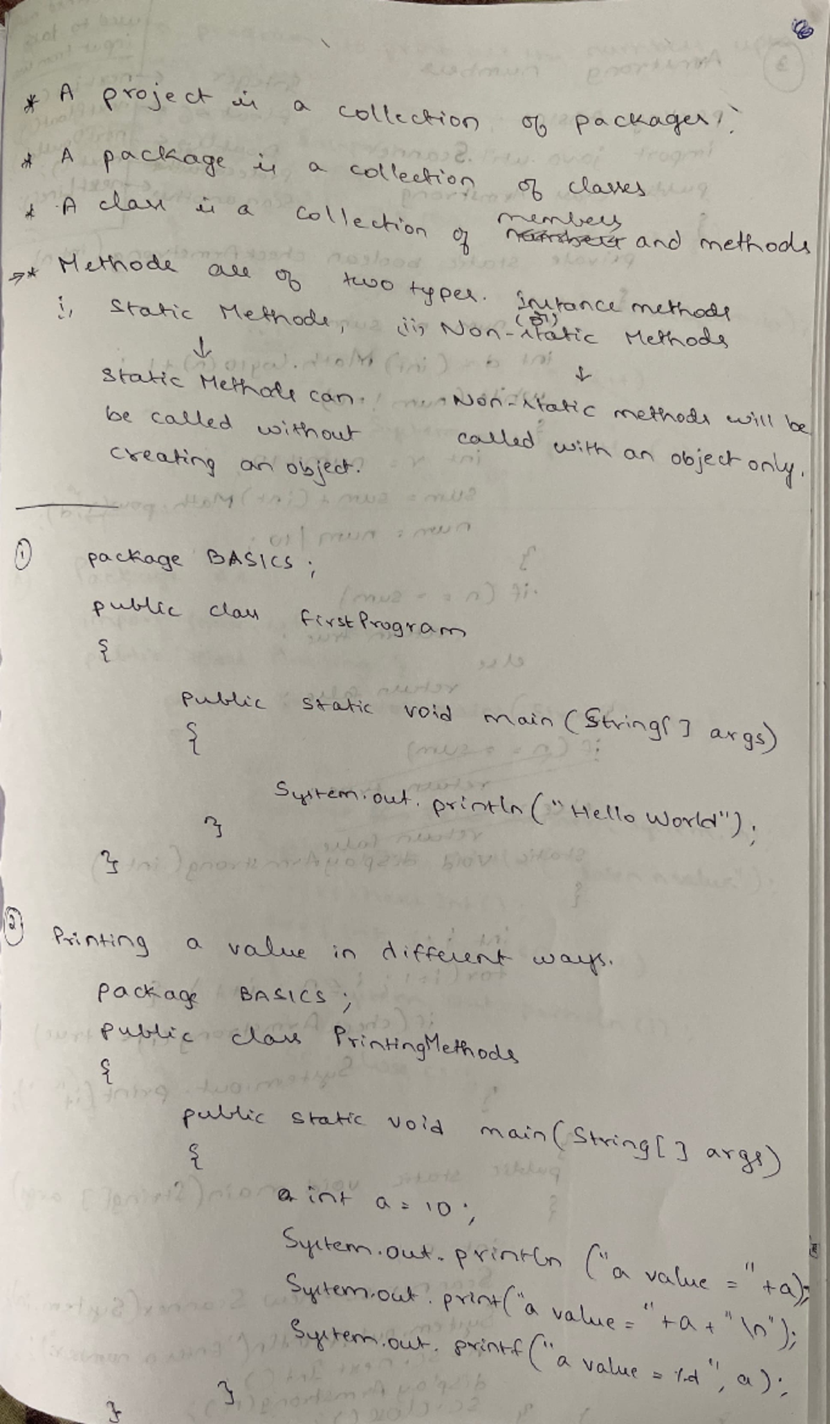 Oops Notes - cse - Studocu
