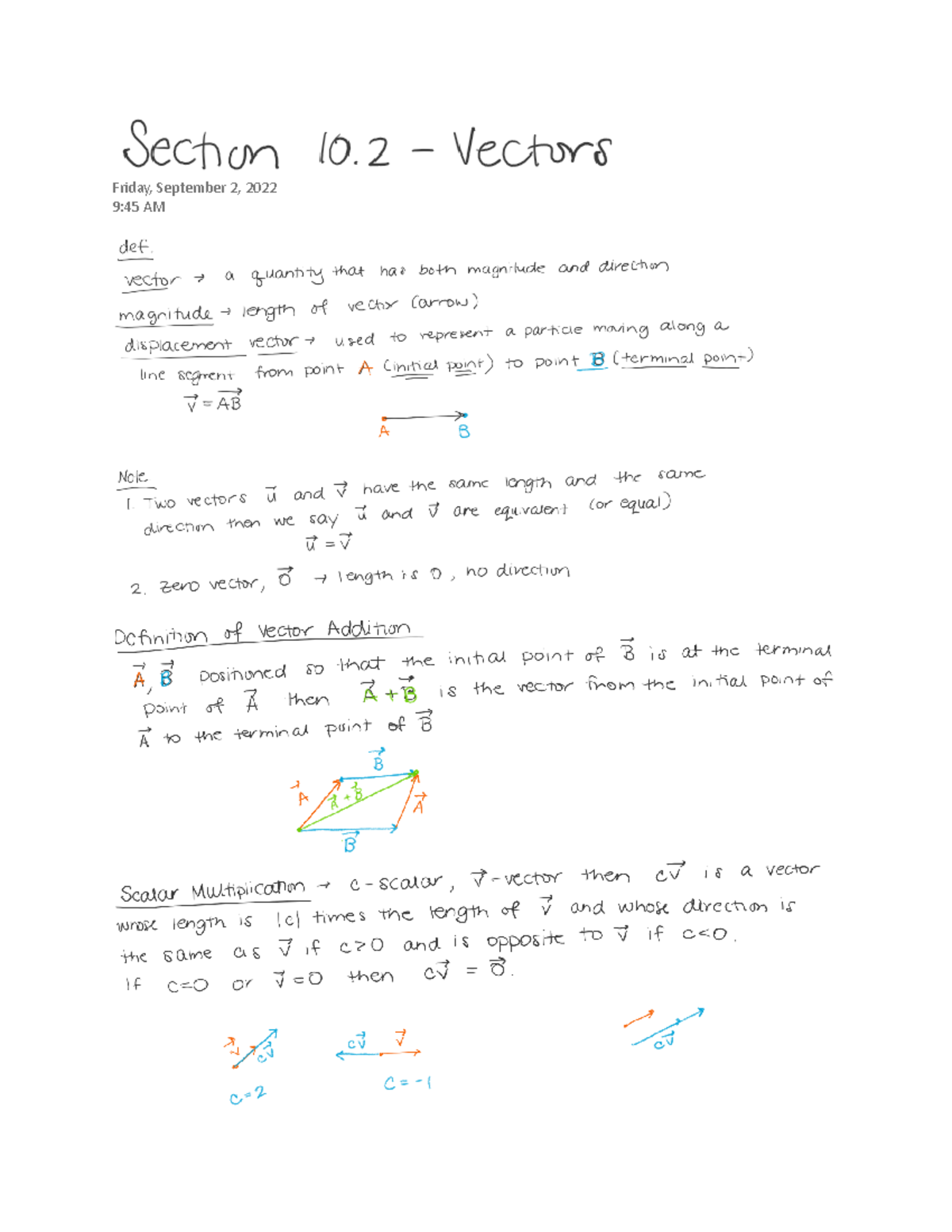 section-10-2-vectors-notes-section-10-vectors-friday-september-2