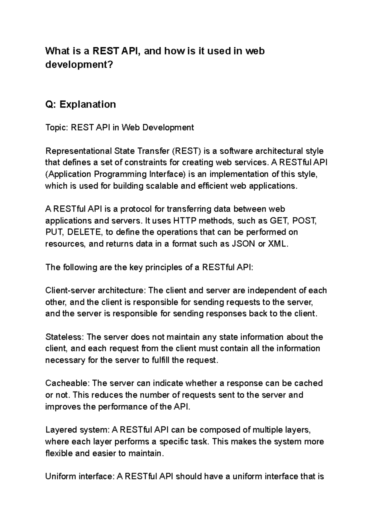 rest api research paper