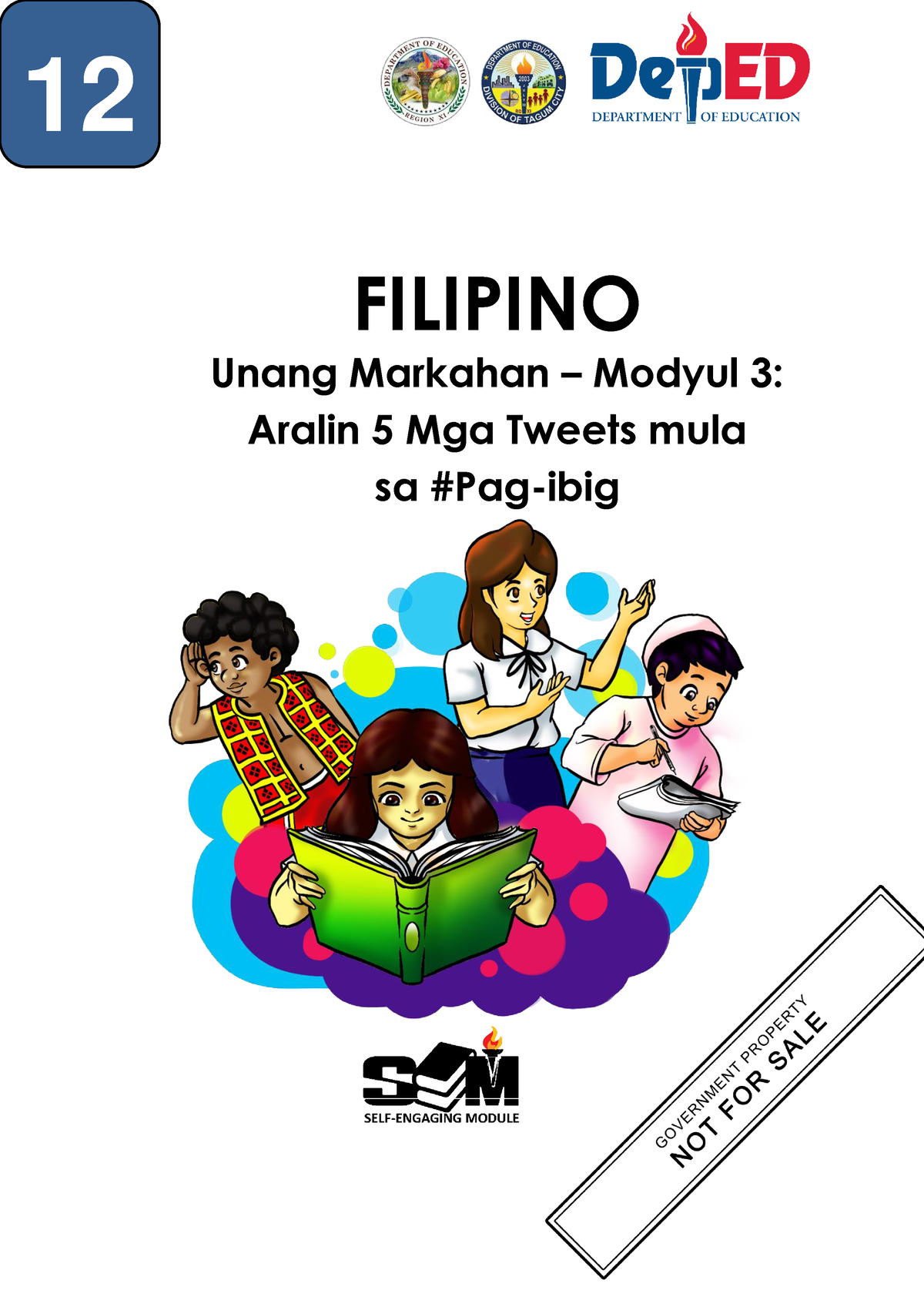 W3 G12 Filipino Sining At Disenyo - FILIPINO Unang Markahan – Modyul 3 ...