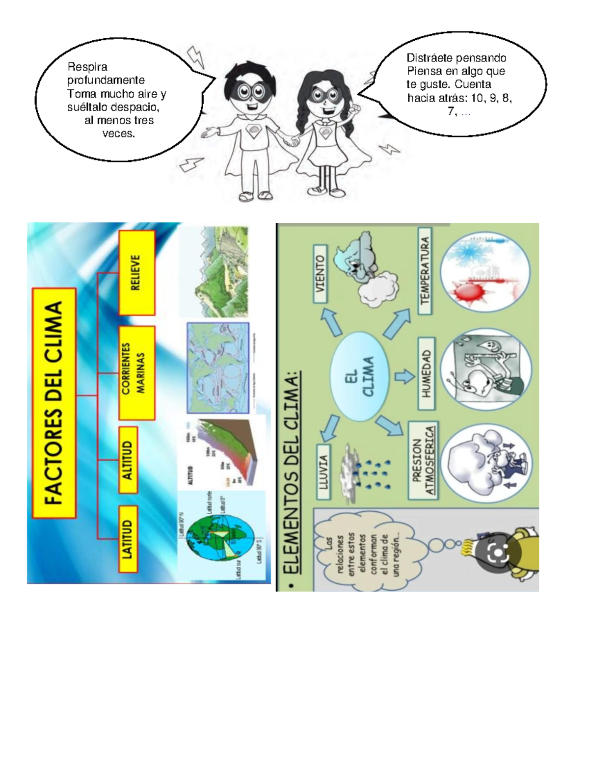 Taller de Ciencias Naturales - Distráete pensando Piensa en algo que te ...