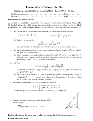 Notas Y Guia Nivelacion 2016 - Curso De Nivelaci ́on 2016 Matem ́atica ...