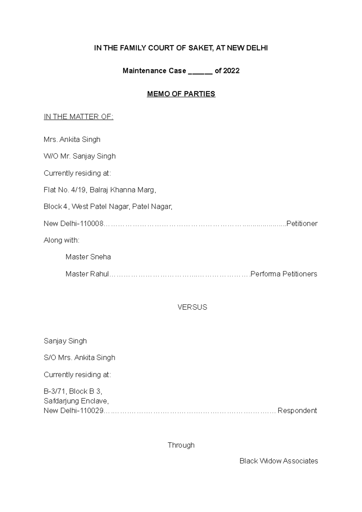 affidavit-draft-in-the-family-court-of-saket-at-new-delhi