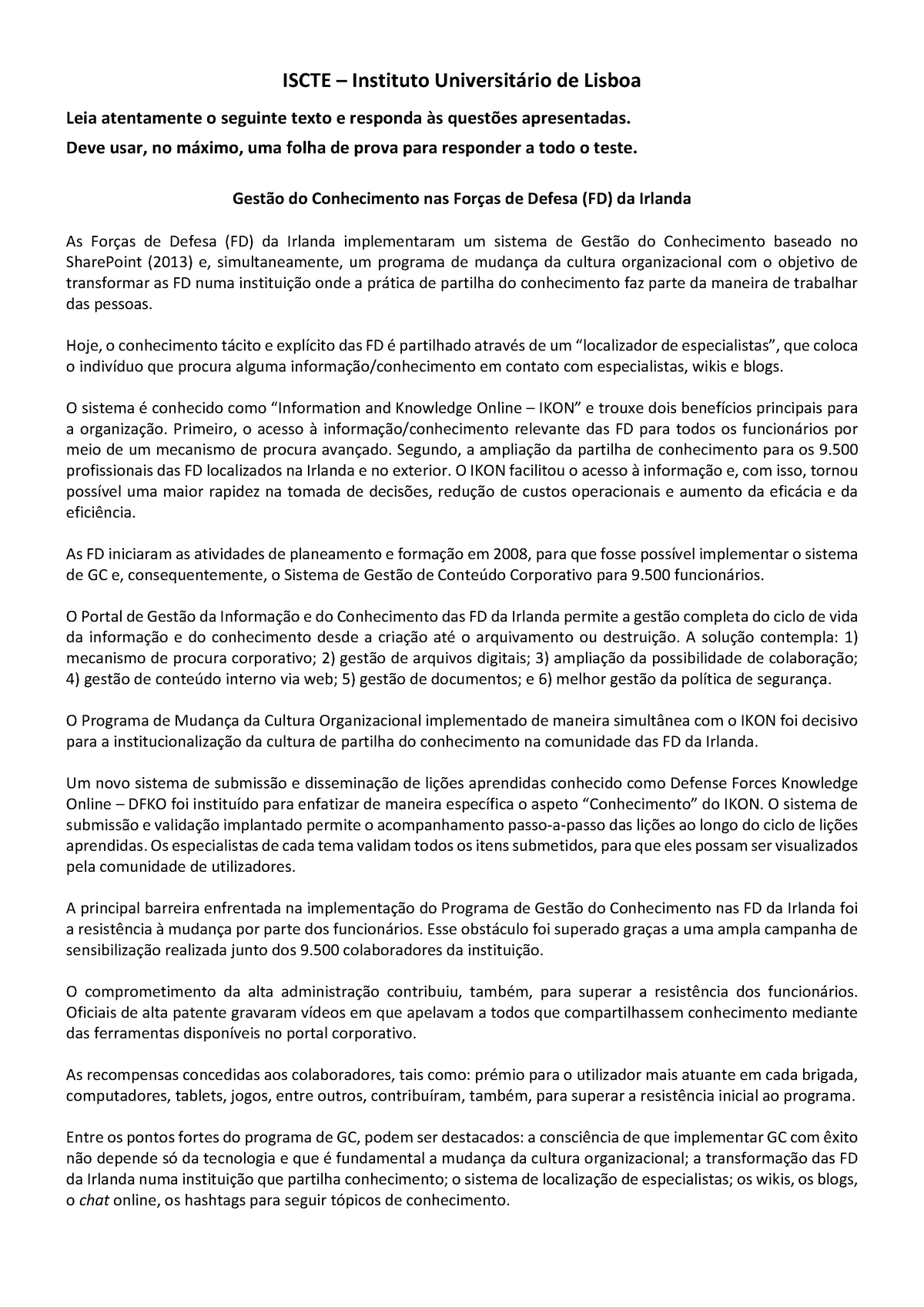 Amostraexame Prática Warning Tt Undefined Function 32 Iscte Instituto Universitário De 2223