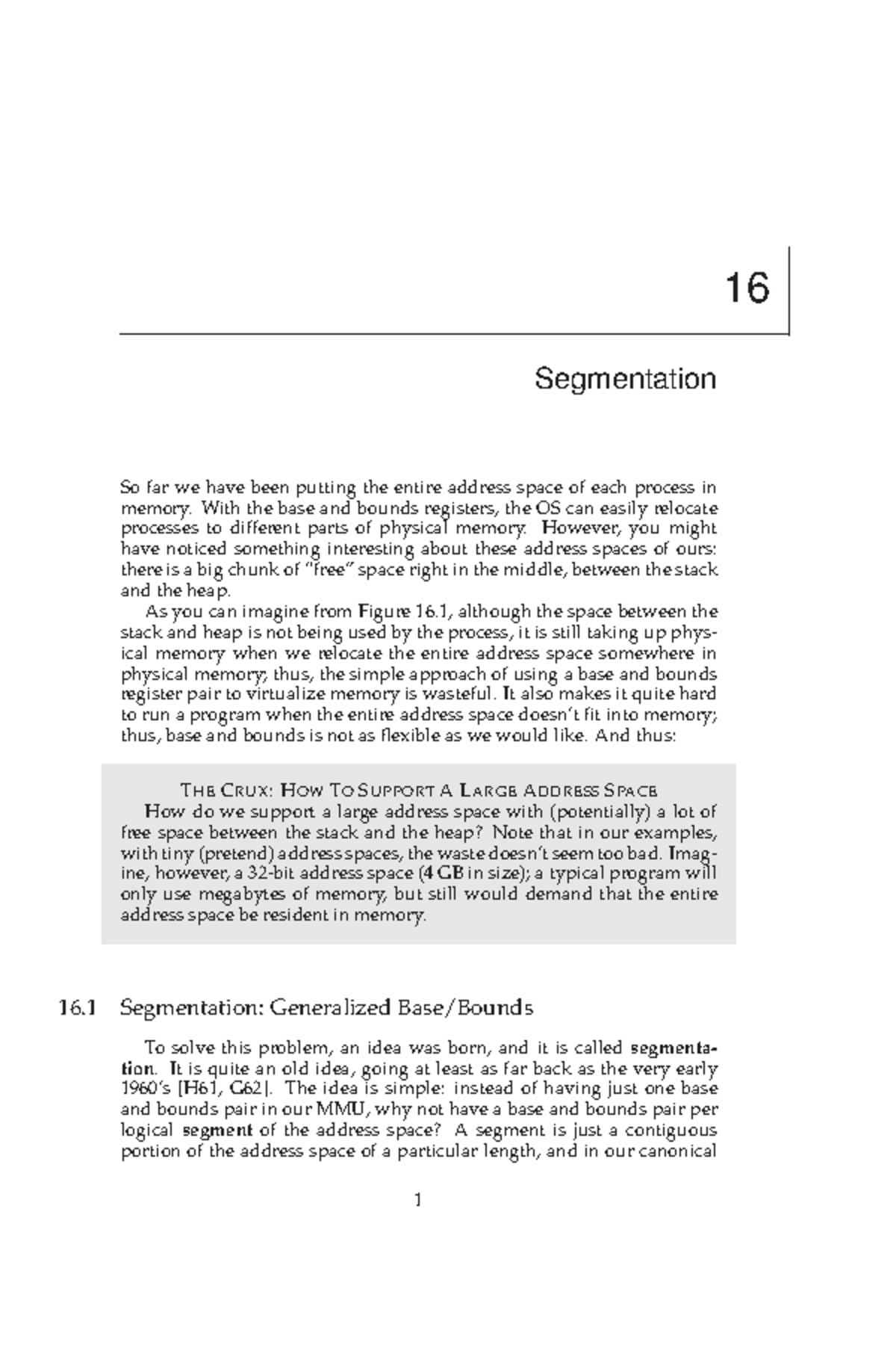 16 Segmentation - Book - 16 Segmentation So far we have been putting ...
