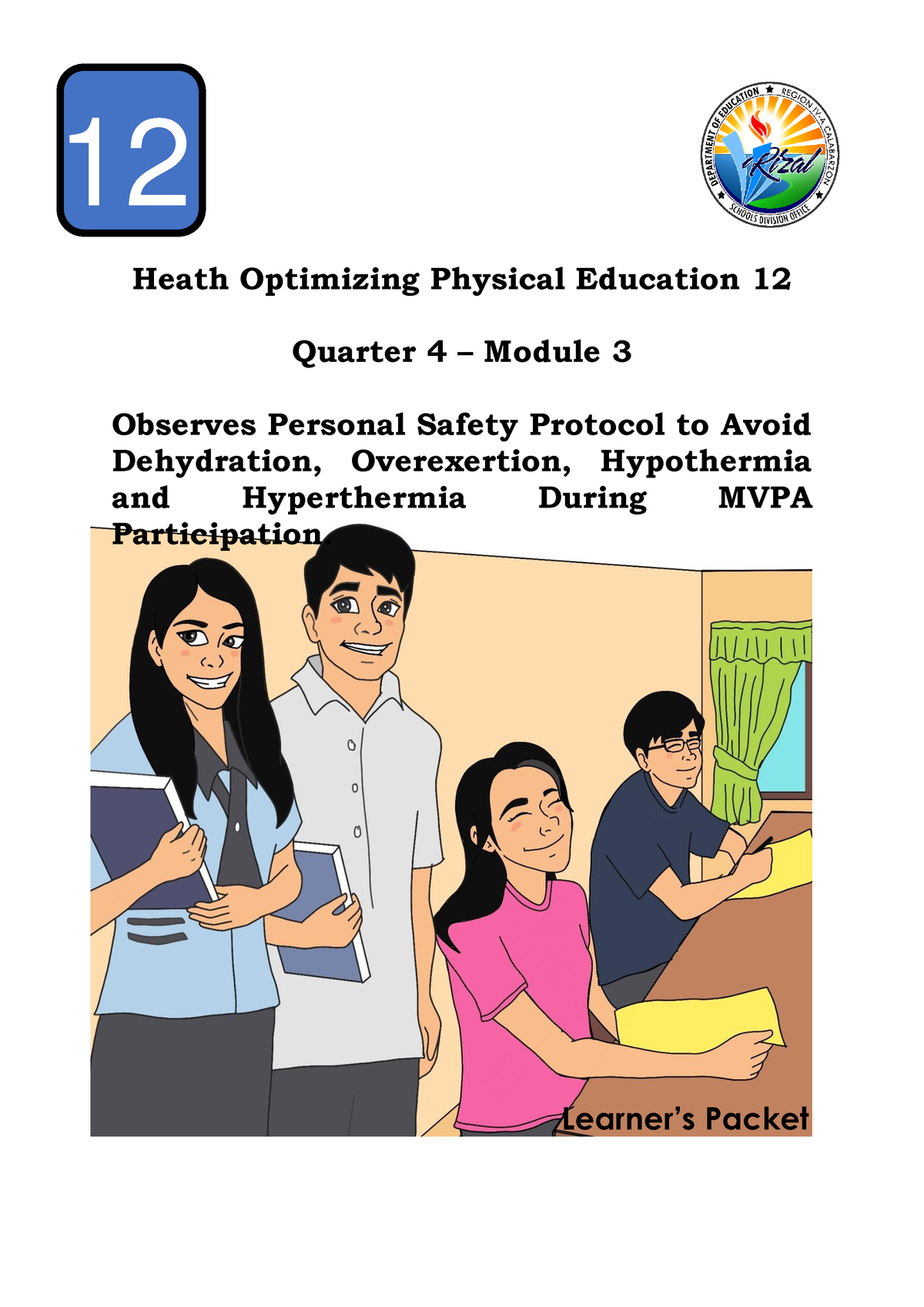 G12 HOPE Quarter 4 Module 3 Mountaineering Activities - 12 Learner’s ...