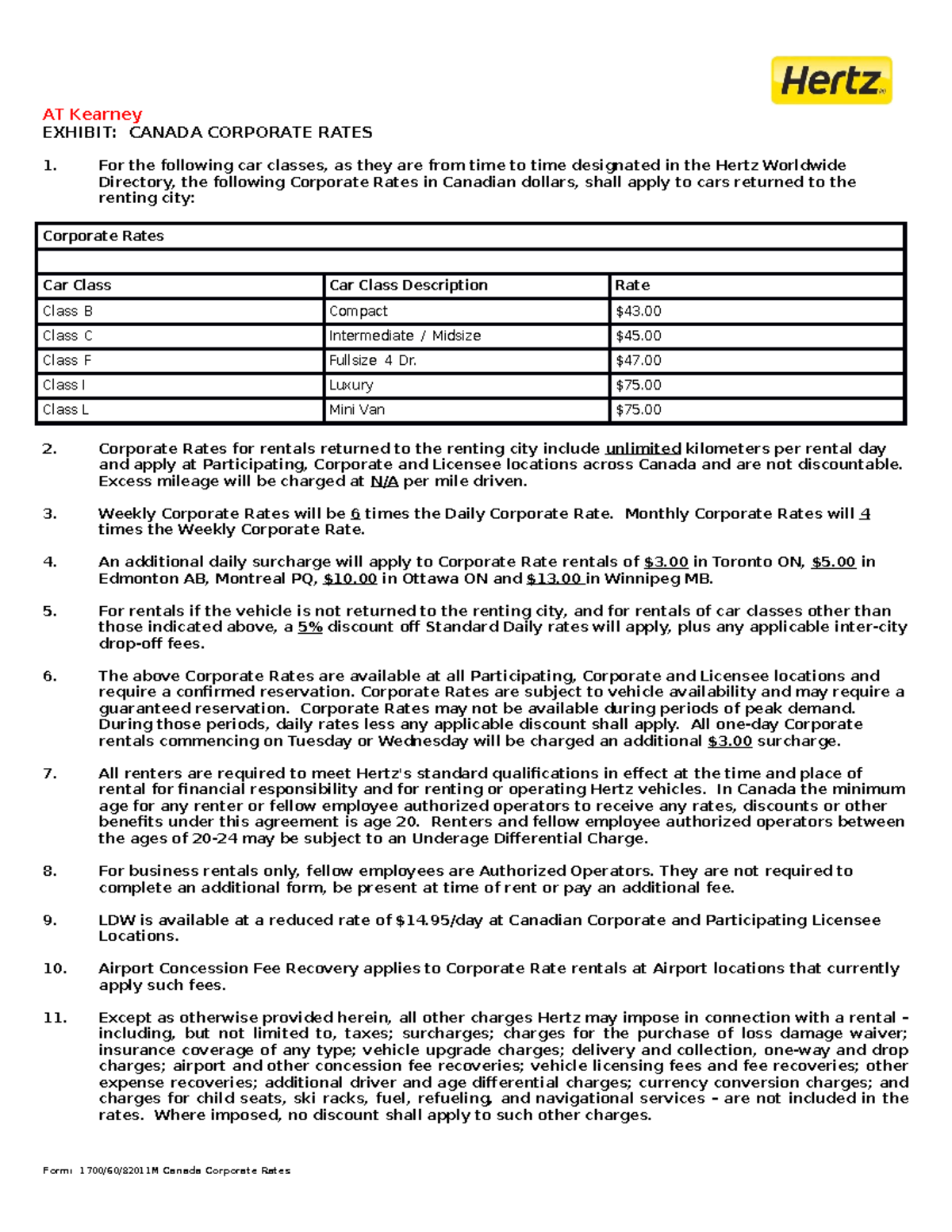 hertz-canada-rates-at-kearney-exhibit-canada-corporate-rates-for-the