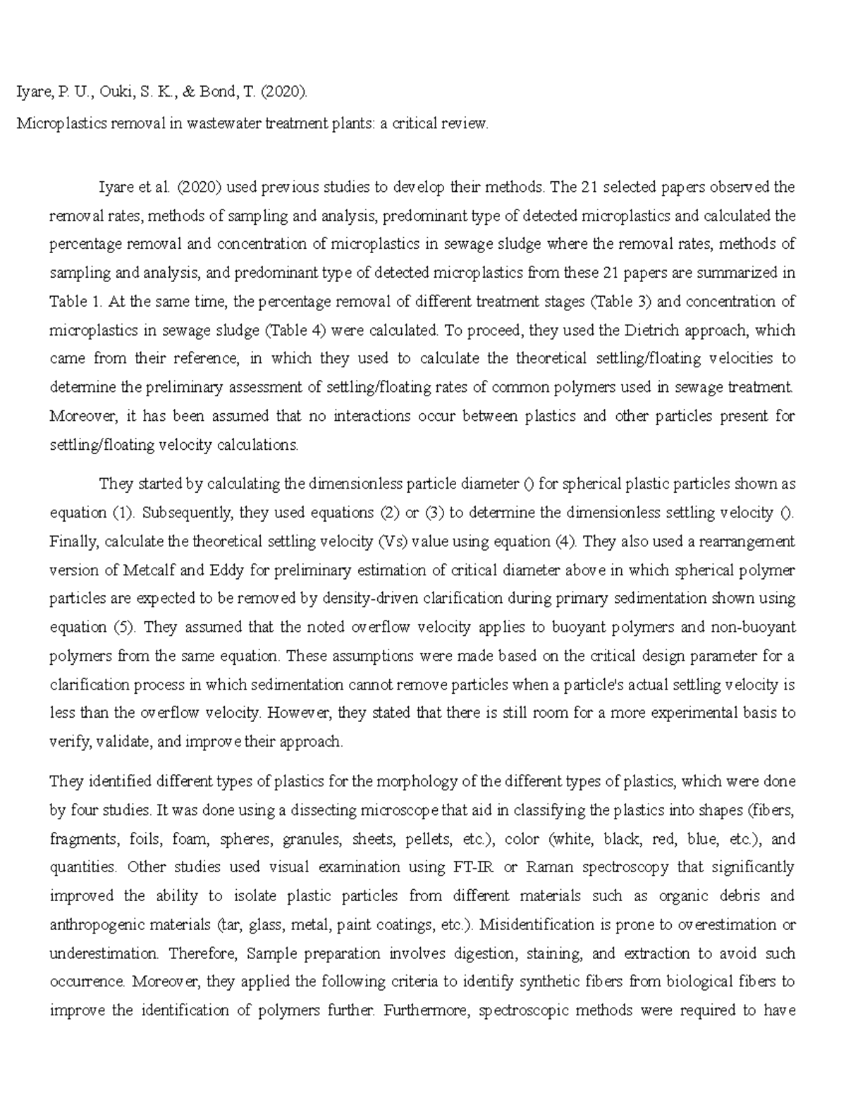 Review Post consumer Polymer Waste Treatment And E waste Management