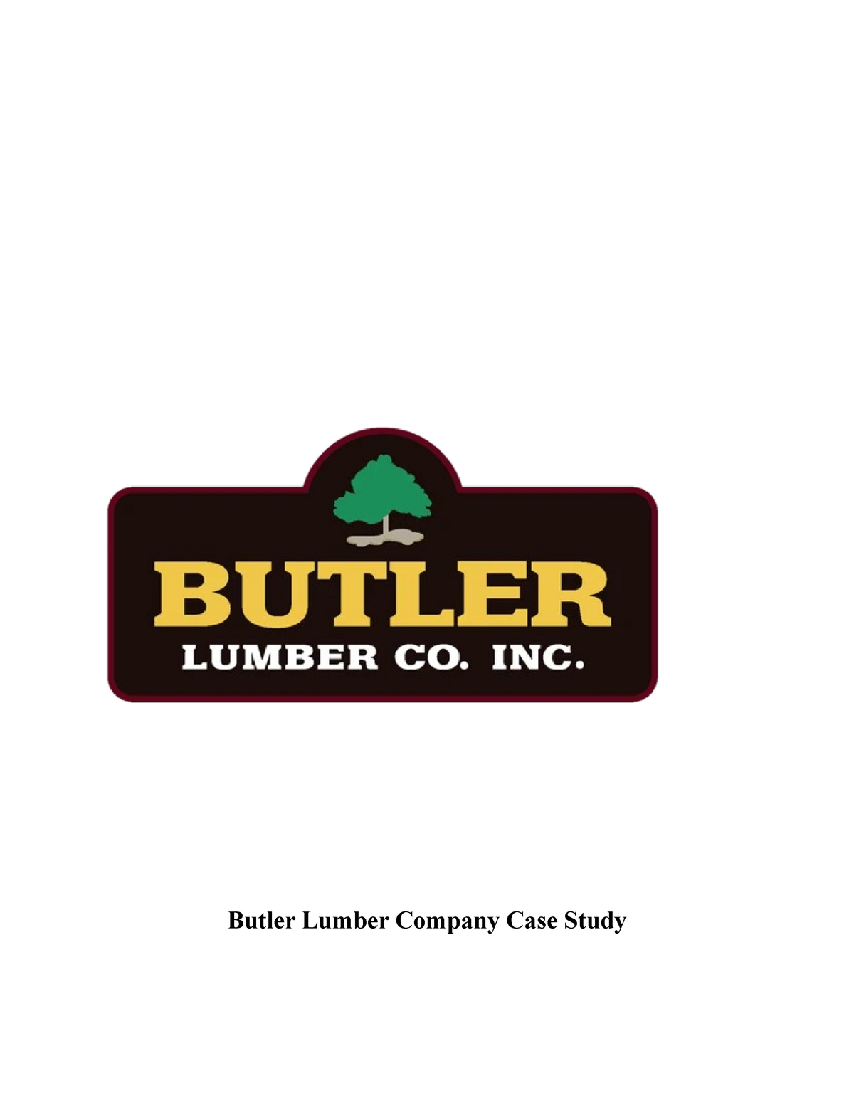 butler lumber case study solution essays