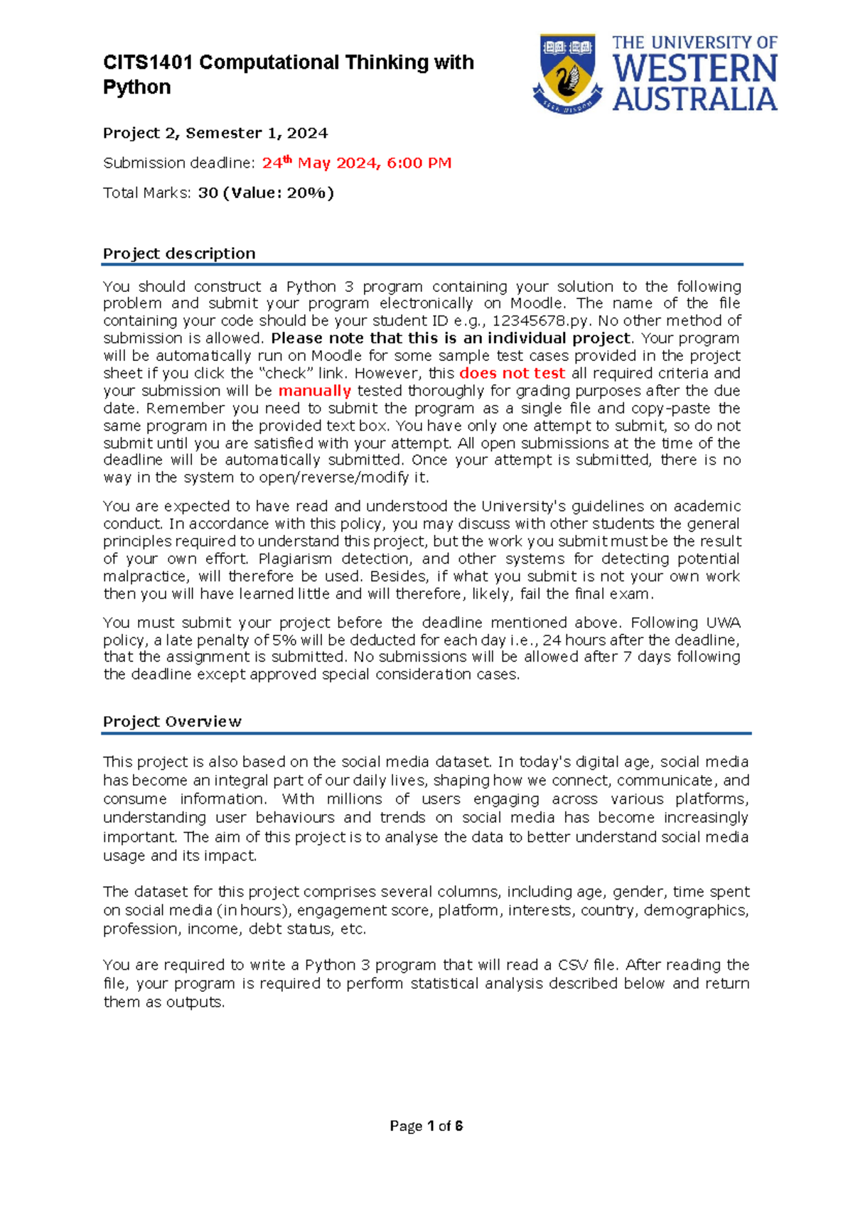 Project2-Working - Python Project 2, Semester 1, 2024 Submission ...