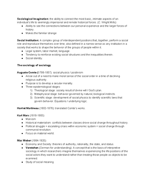 You May Ask Yourself Chapter 1 Soc 1001 Sociology 1 Nu Studocu