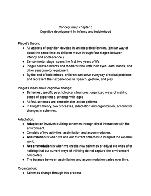 Chapter 5 cognitive development in infancy and on sale toddlerhood