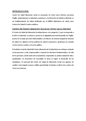 Informe+DE+ Familia+ Grupo+2+ Promsa - 1 FACULTAD DE CIENCIAS DE LA ...