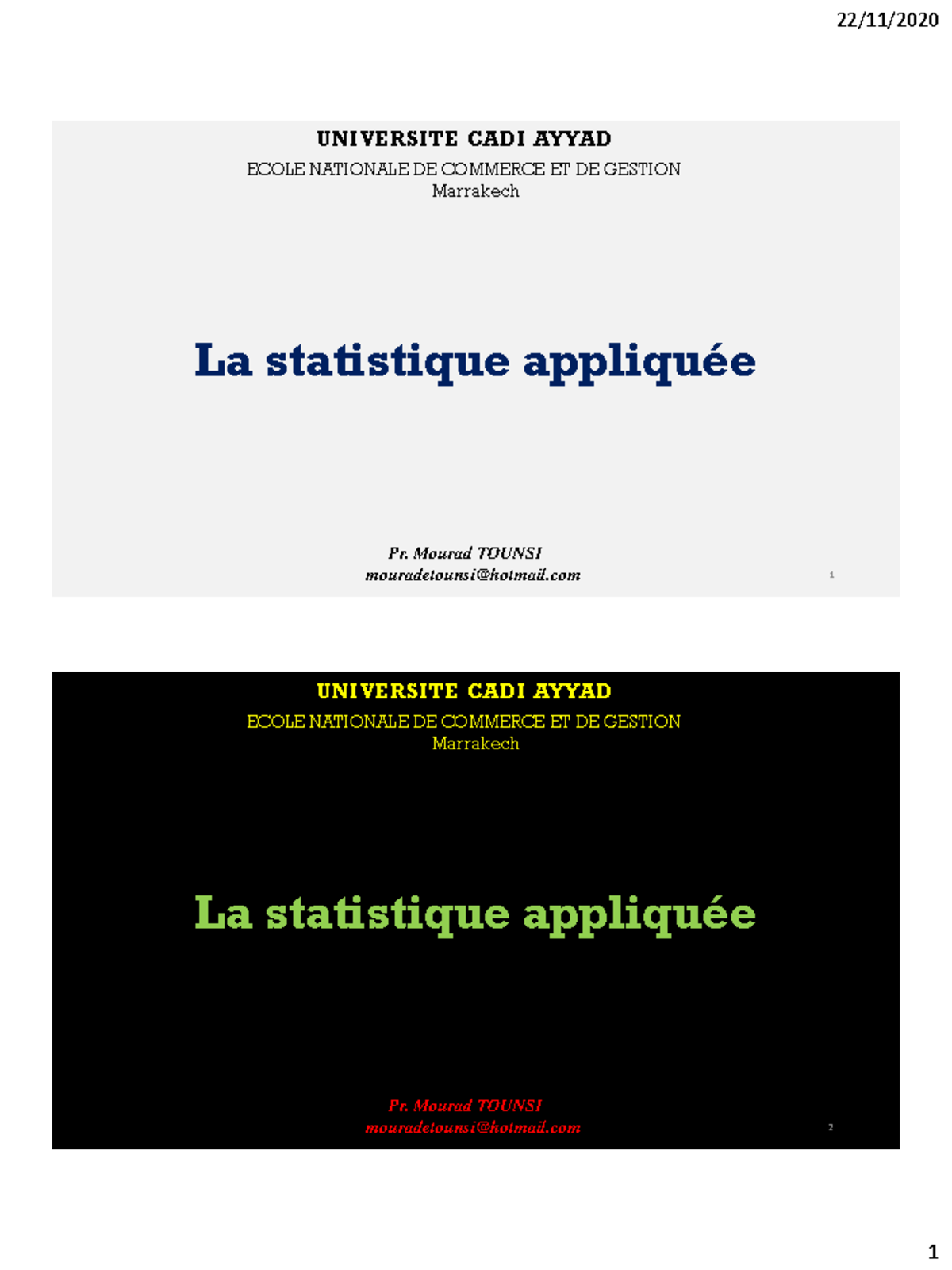 5.STAT Dossiers Cours CHAP 4&5 Pr Mourad Tounsi - La Statistique ...