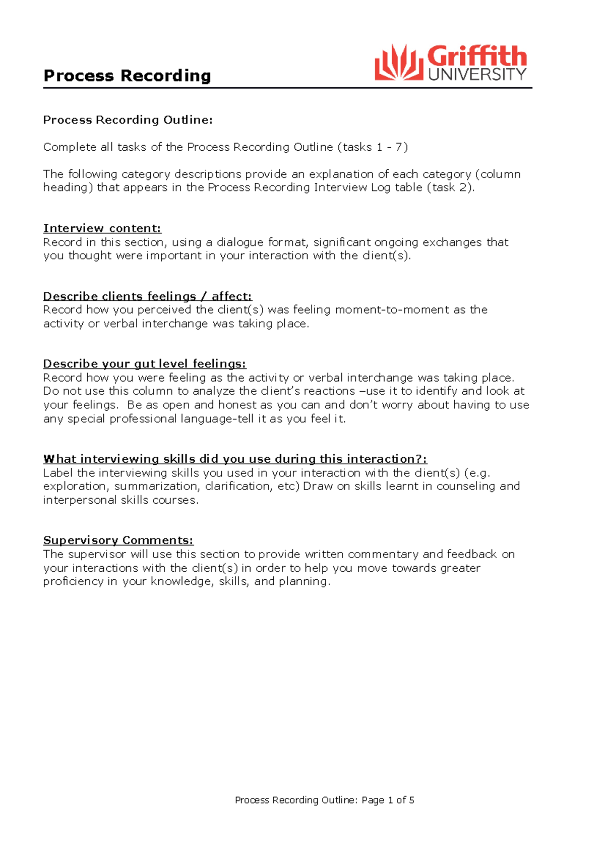 Process Recording Template Individual(1) Process Recording Process