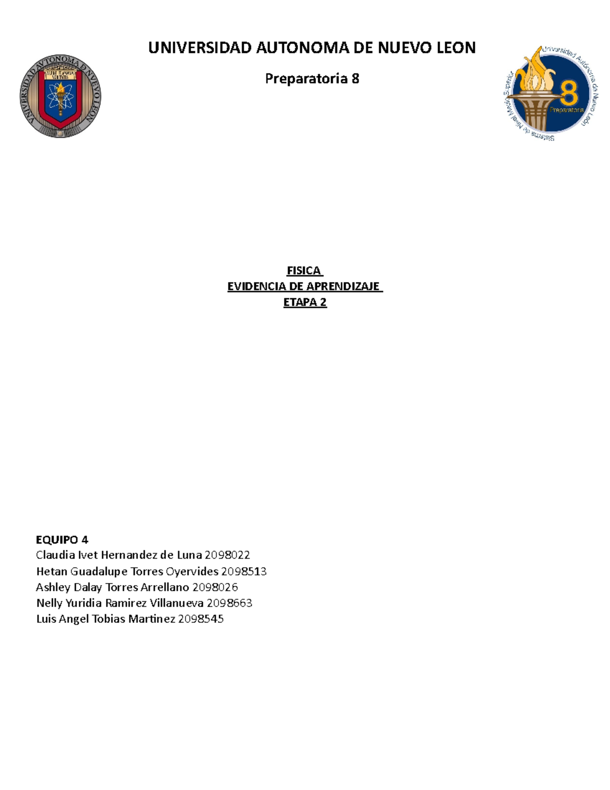 Evidencia FILO Equipo 7 - UNIVERSIDAD AUTONOMA DE NUEVO LEON ...
