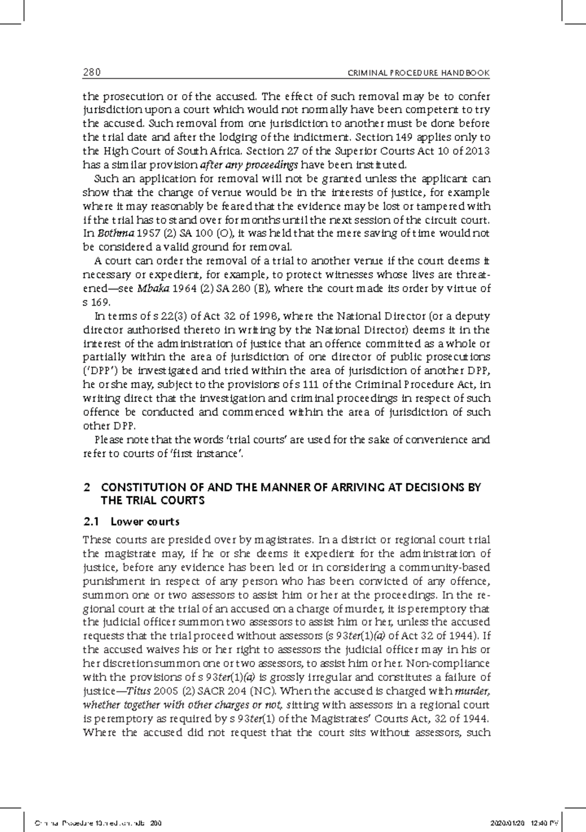 Chapter 13 - #2)-).!, 02/#%$52% (!.$"//+ - Studocu