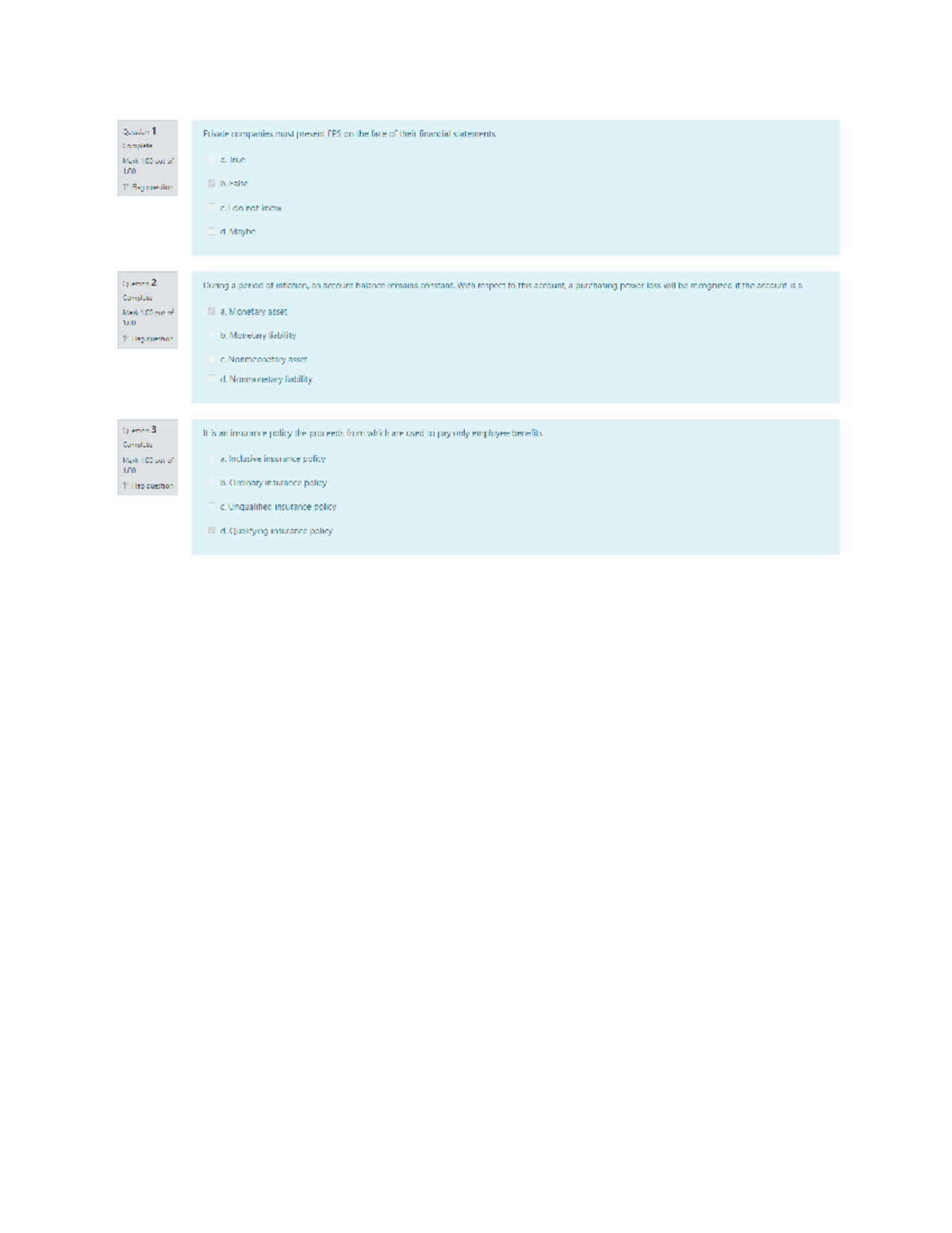 Chapter 25-29 quiz - Answer for theories - Bs accountancy - Studocu