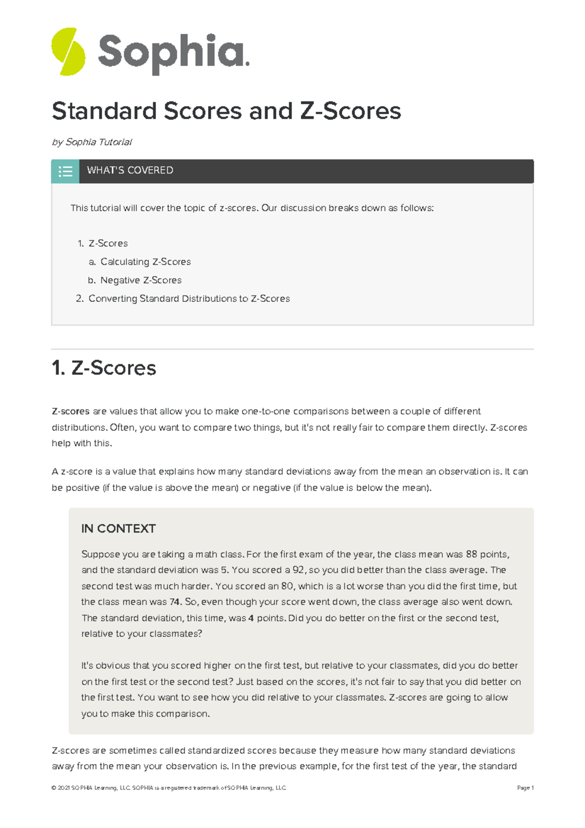 standard-scores-essay-notes-standard-scores-and-z-scores-by-sophia