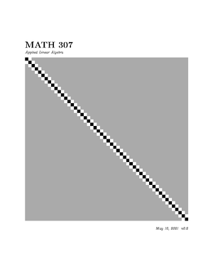 Assignment 1TEXT - n/a - MATH 307 - UBC - Studocu