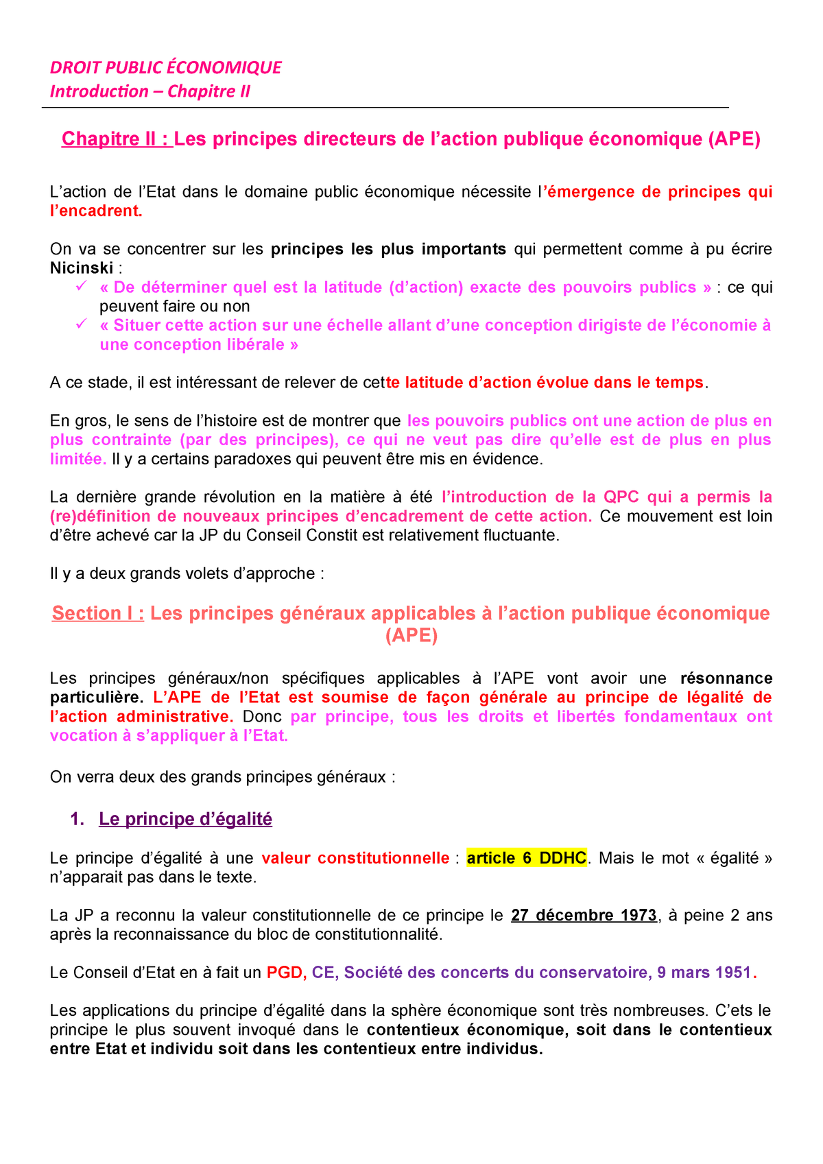 Chapitre Ii Intro Les Principes Directeurs De Laction - 