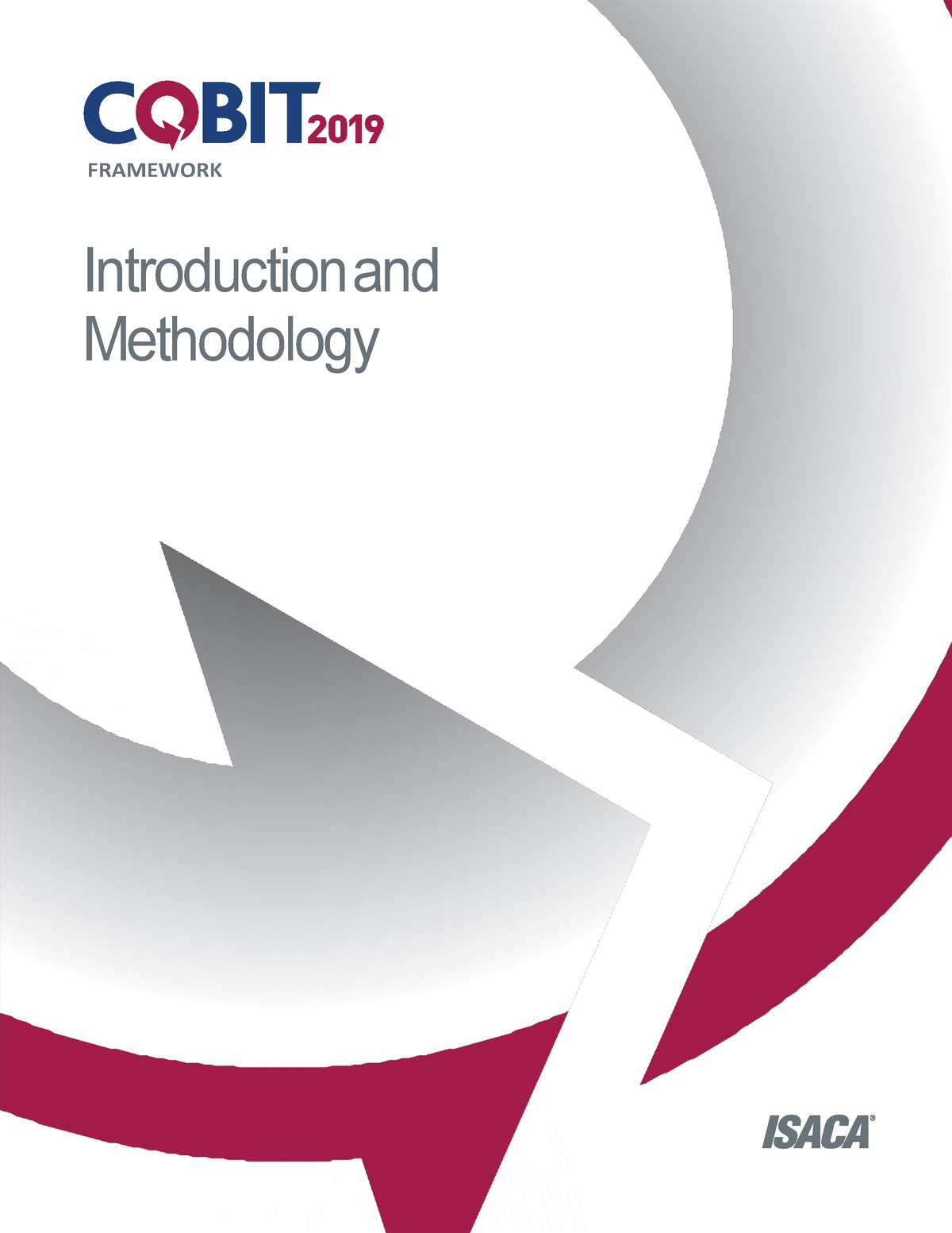 Cobit 2019 Framework Introduction and Methodology 1 - FRAMEWORK  Introduction and Methodology IN - Sns-Brigh10