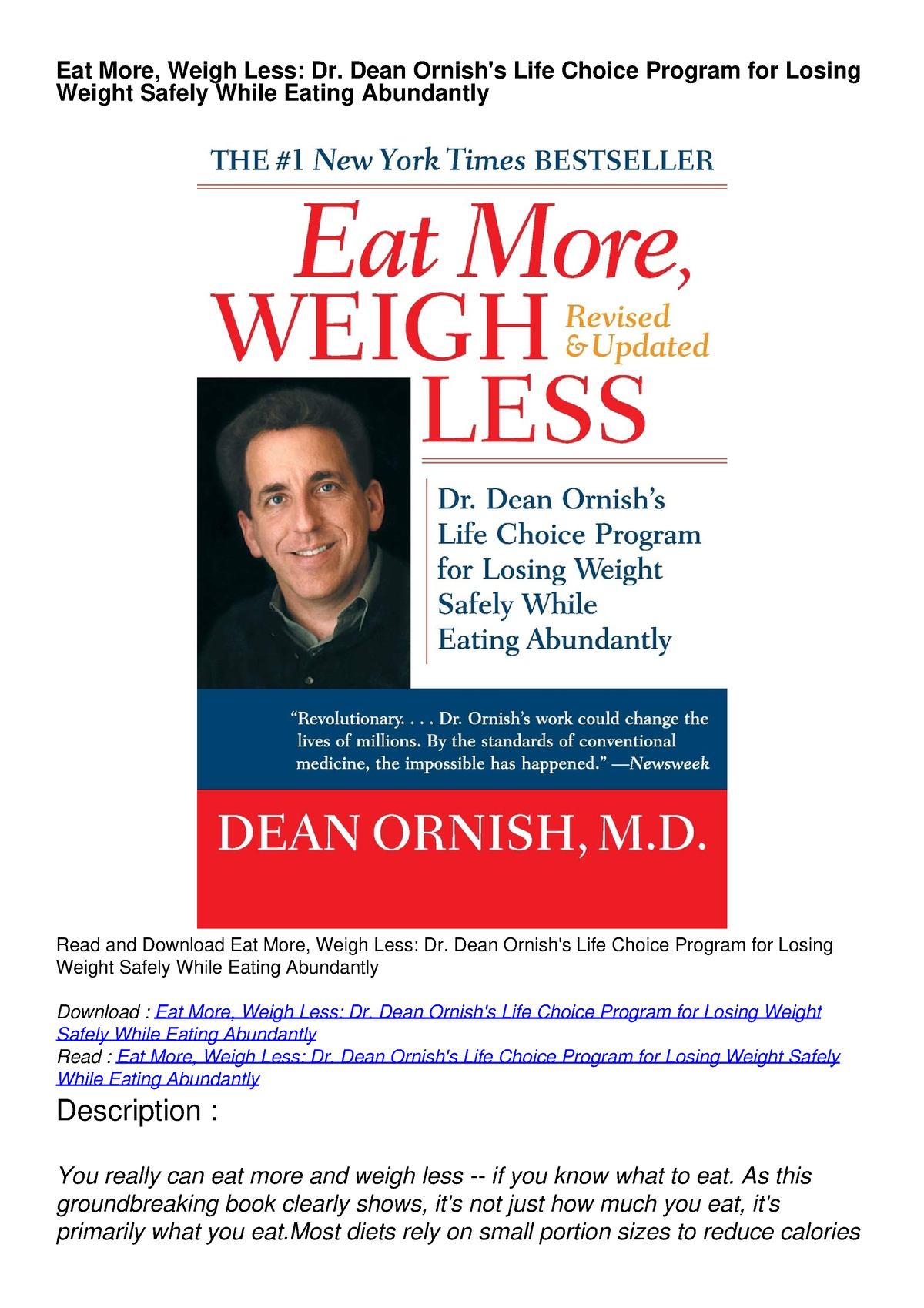 ebook-download-eat-more-weigh-less-dr-dean-ornish-s-life-choice