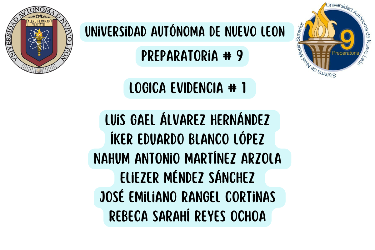 Logica - APUNTES - Universidad Autónoma de Nuevo Leon preparatoriA # 9 ...
