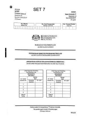 written assignment sc015