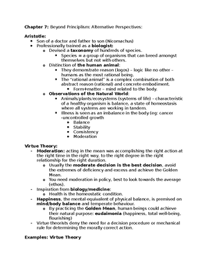 Bioethics Chapter 11 Textbook Summary Notes - Wednesday April 4th 2018 ...