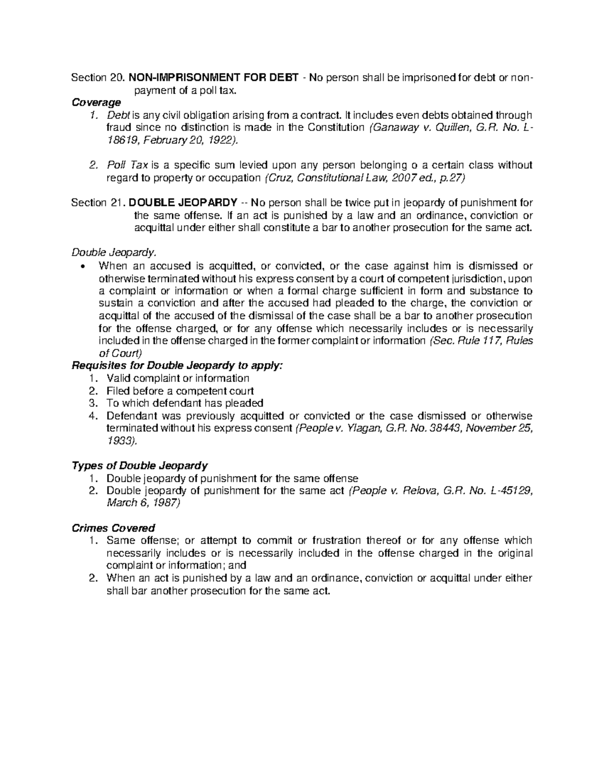 sec-20-21-human-rights-section-20-non-imprisonment-for-debt-no