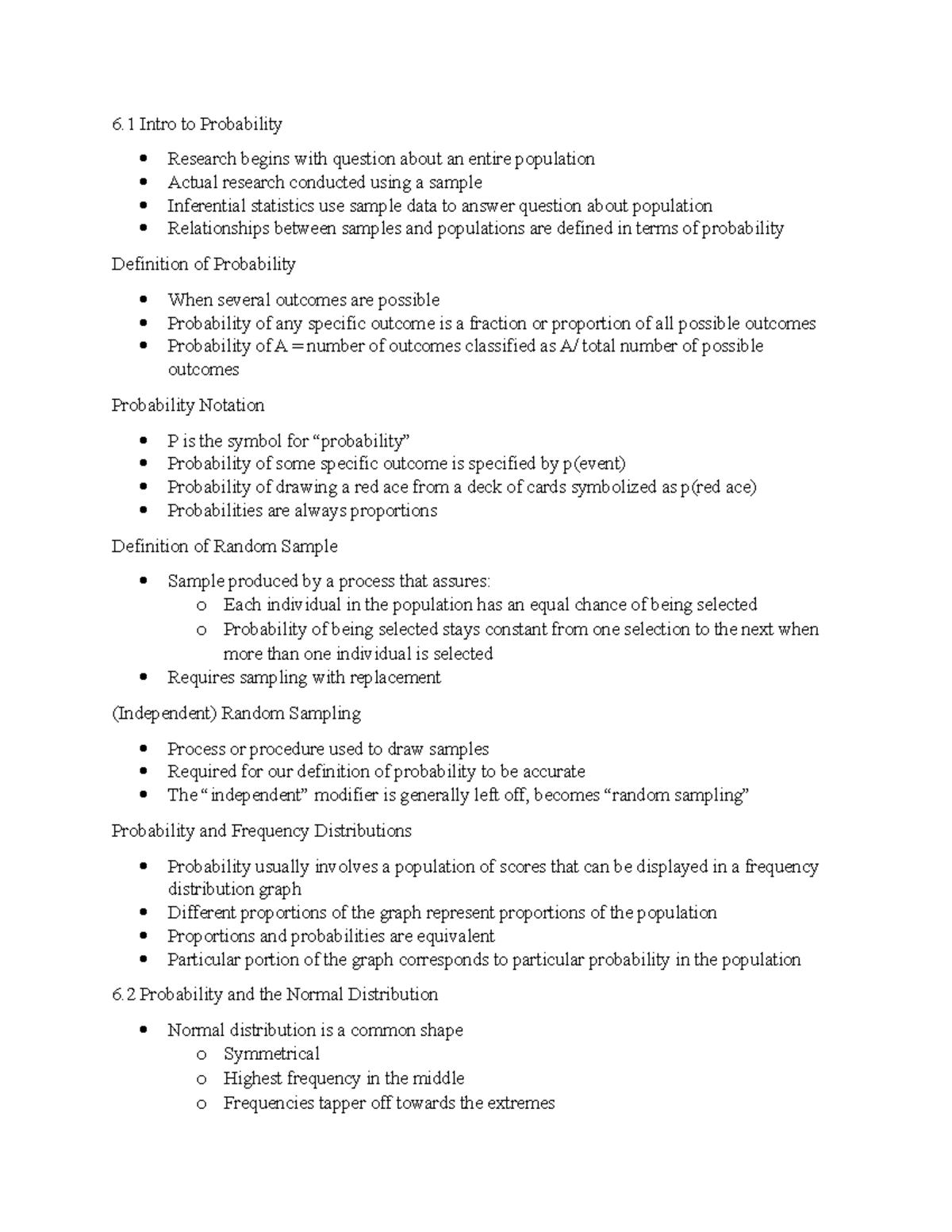 probability research paper topics