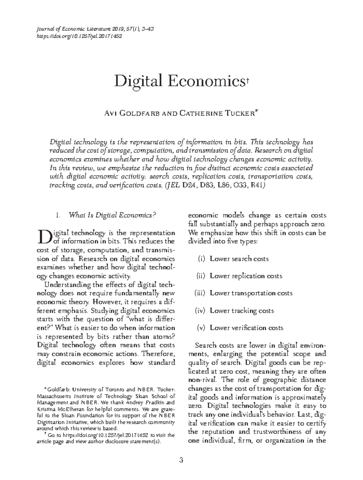 journal of economic literature book review