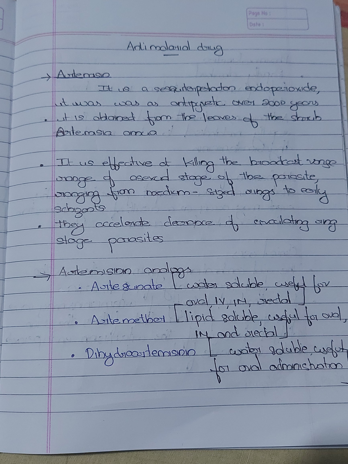 Pharmacology note - Lecture notes 1 - Pharmacy - Studocu