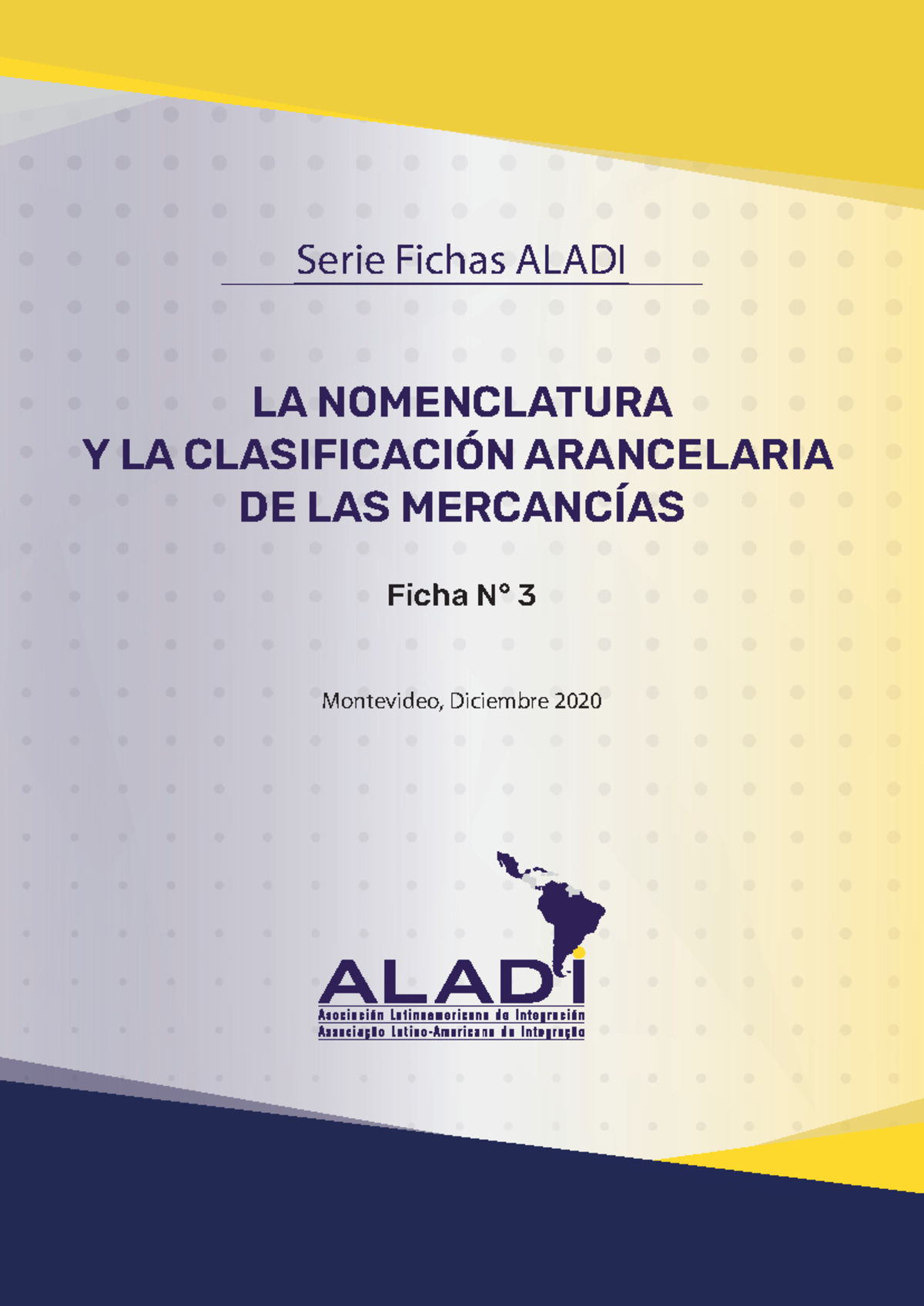 03 Nomenclatura-aladi - Serie Fichas ALADI LA NOMENCLATURA Y LA ...