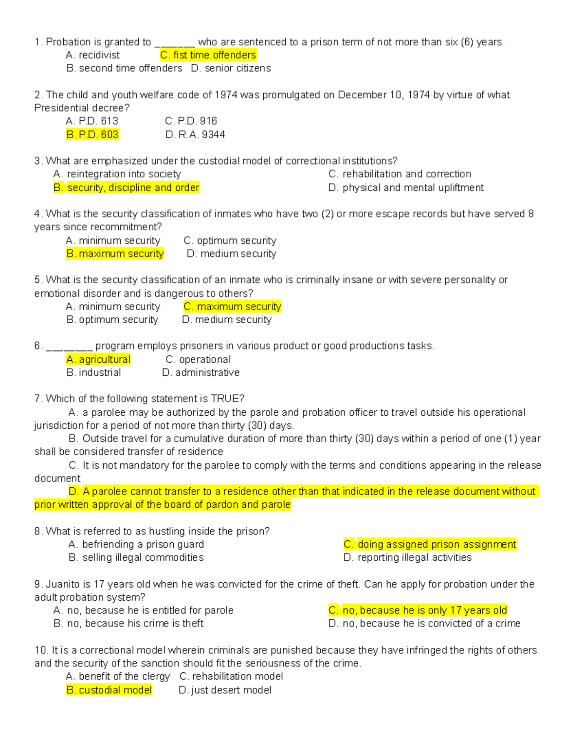 correctional-administration-two-lecture-notes-probation-is-granted-to